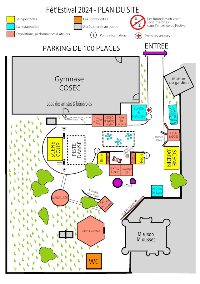 Plan du site 2024